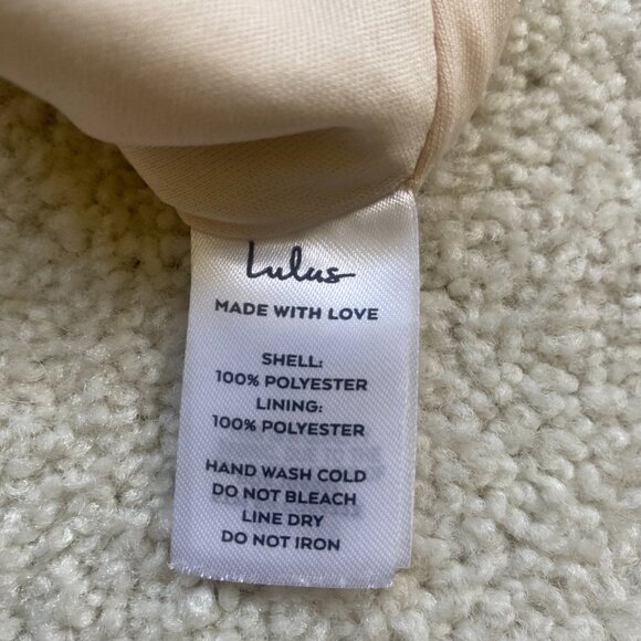 LULUS Lost In Your Eyes Silver Sequin Bodycon sz M. - Picture 10 of 10